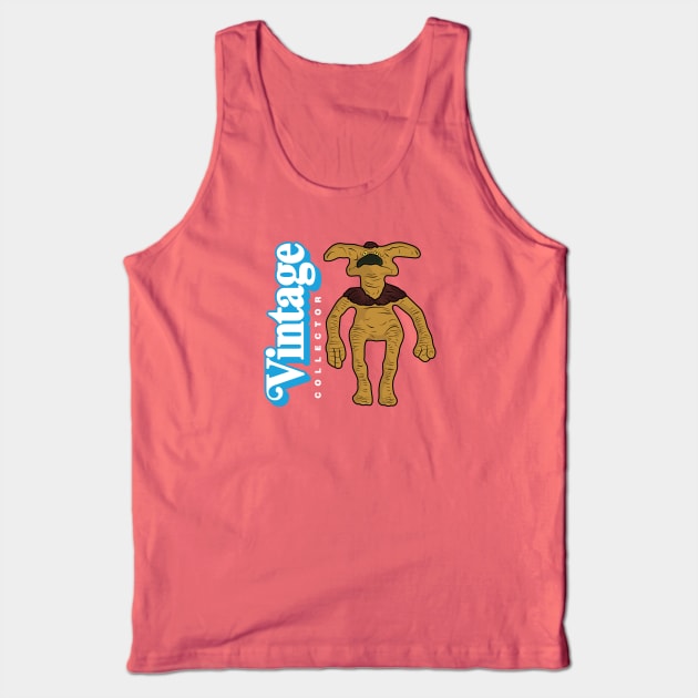 Vintage Collector - Monkey-Lizard Sidekick Tank Top by LeftCoast Graphics